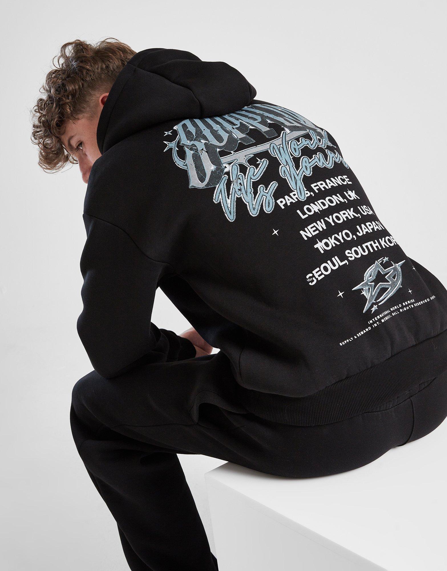 Supply&demand Bluza Z Kapturem Chrome Star Oh Hd