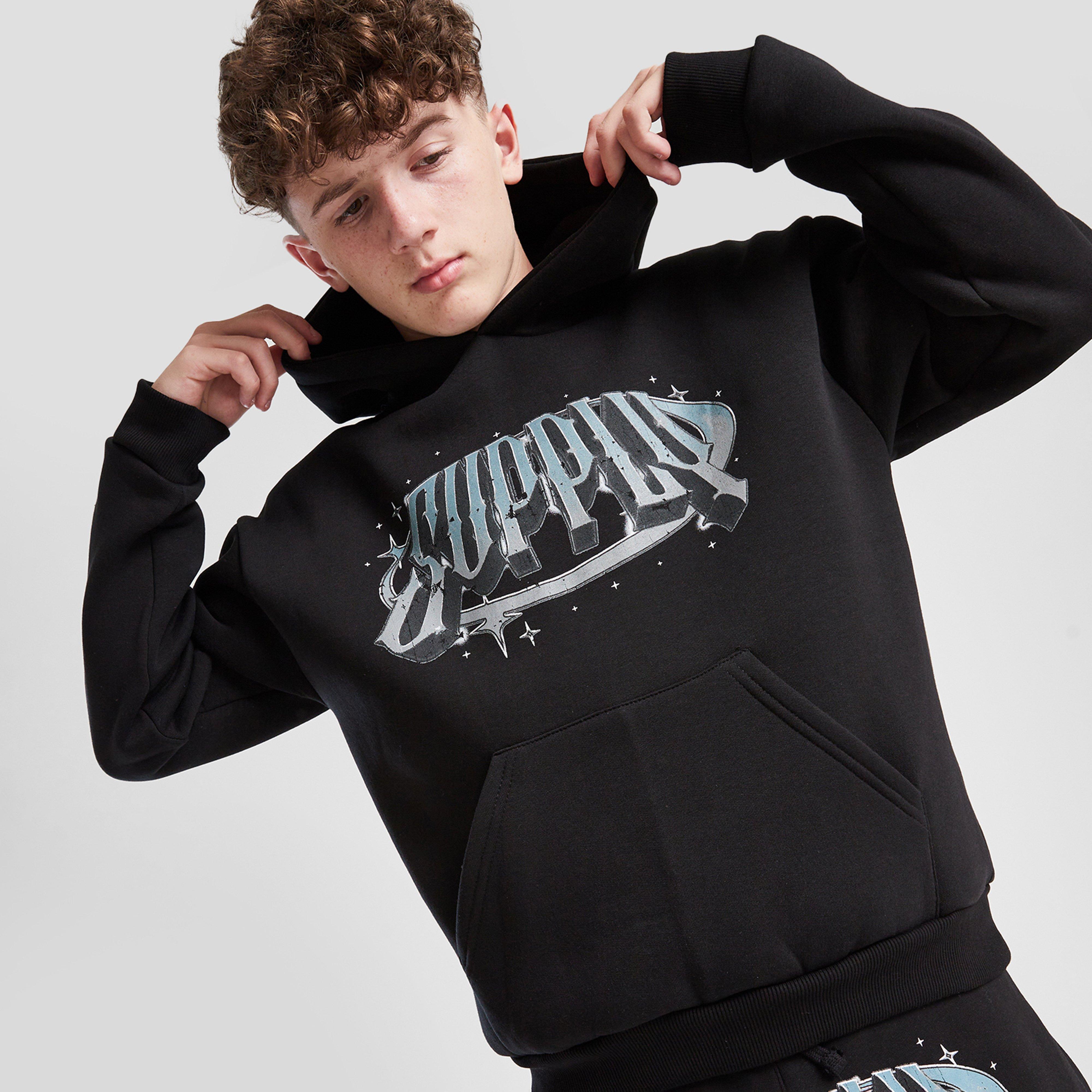 Detská mikina SUPPLY&amp;DEMAND MIKINA S KAPUCŇOU CHROME STAR OH HD