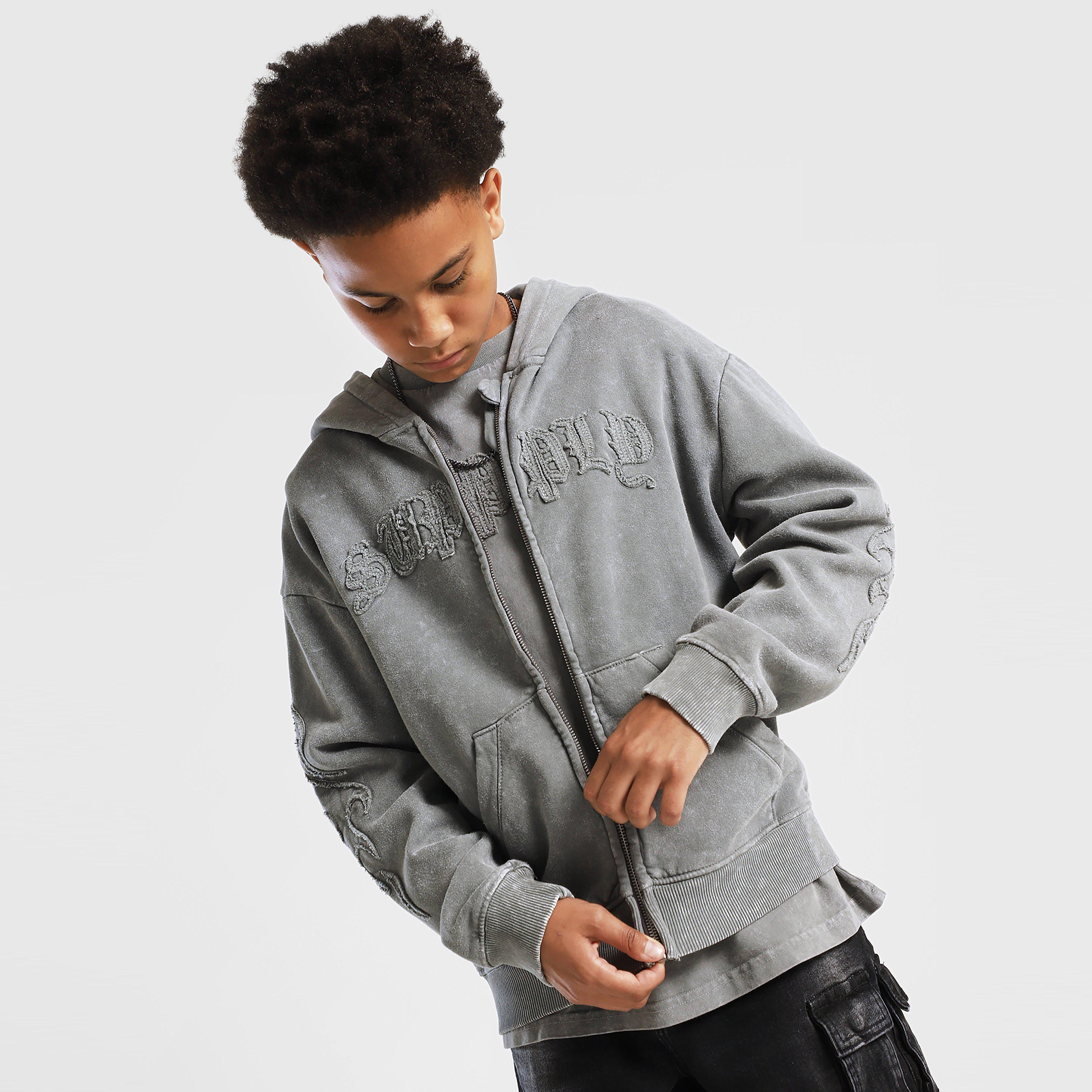 Detská mikina SUPPLY&amp;DEMAND MIKINA S KAPUCŇOU AYDAR FZ HD