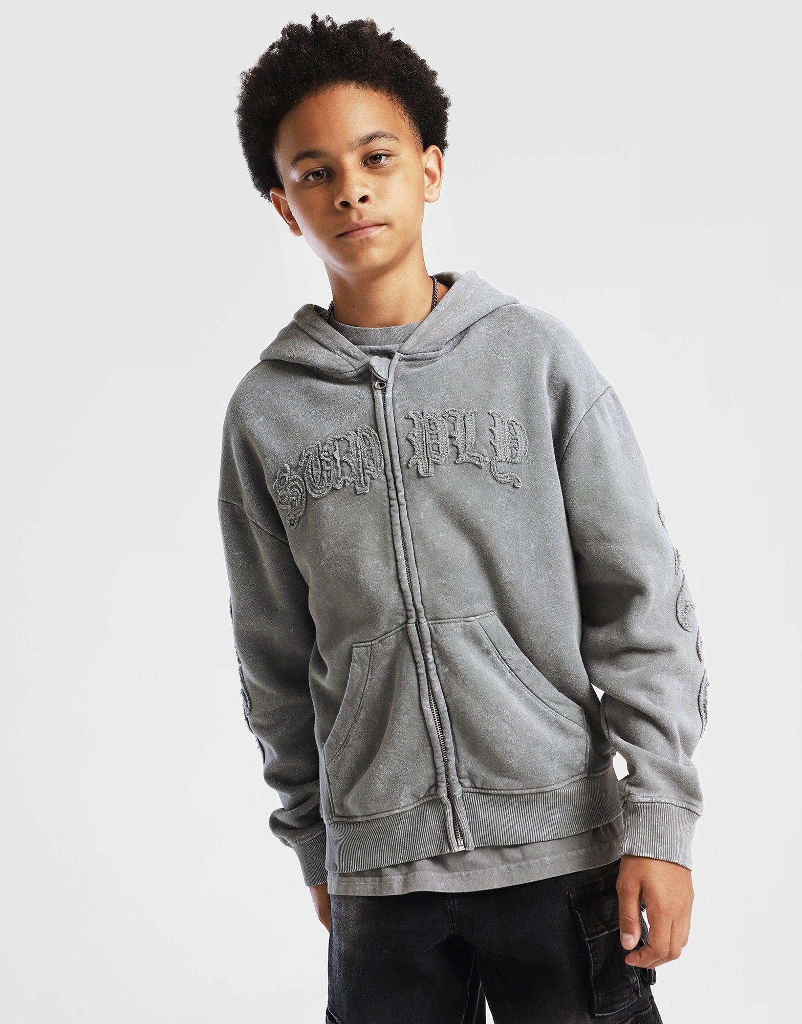 SUPPLY&DEMAND BLUZĂ CU GLUGĂ AYDAR FZ HD SUPTJB17933171 Gri