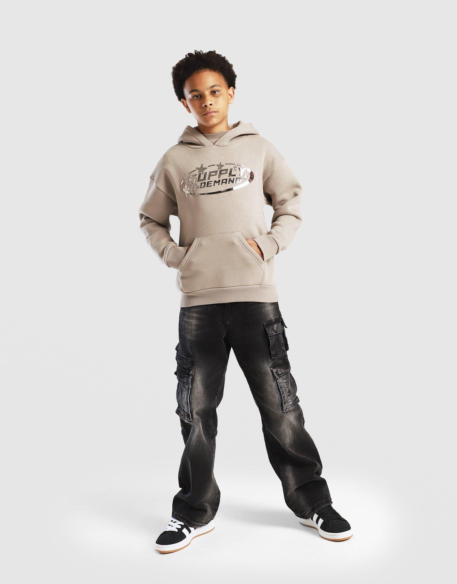 SUPPLY&DEMAND BLUZĂ CU GLUGĂ OVAL OH HD SUPTJB17836866 Maro