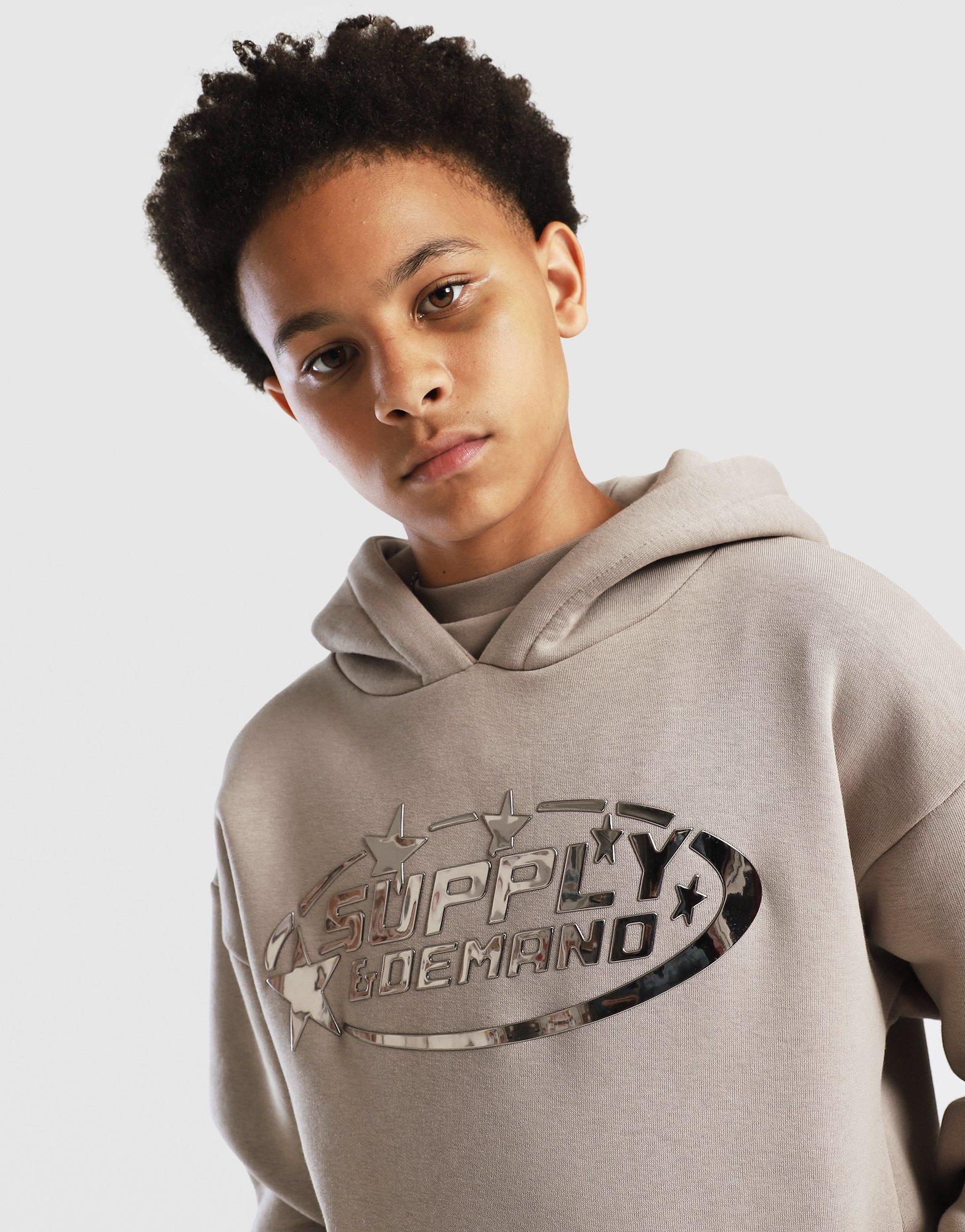 SUPPLY&DEMAND BLUZĂ CU GLUGĂ OVAL OH HD SUPTJB17836866 Maro