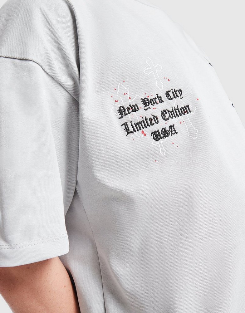 Detské tričko SUPPLY&DEMAND TRIČKO VITO TEE SUPTJB17930020 Sivá