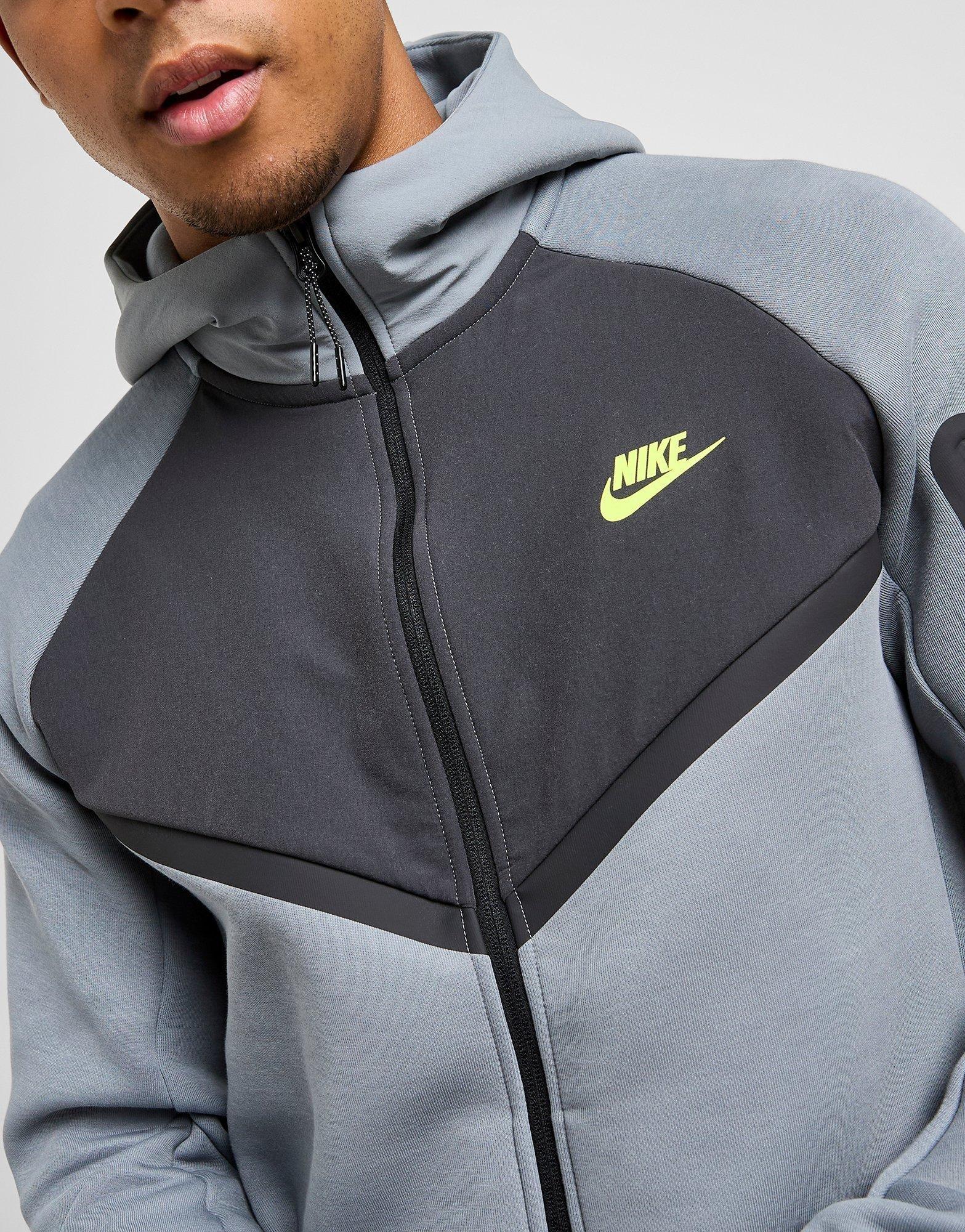 Чоловічі кофти NIKE КОФТА З КАПЮШОНОМ M NK TCH MIX WR HOODIE IH4302-065 Сірий