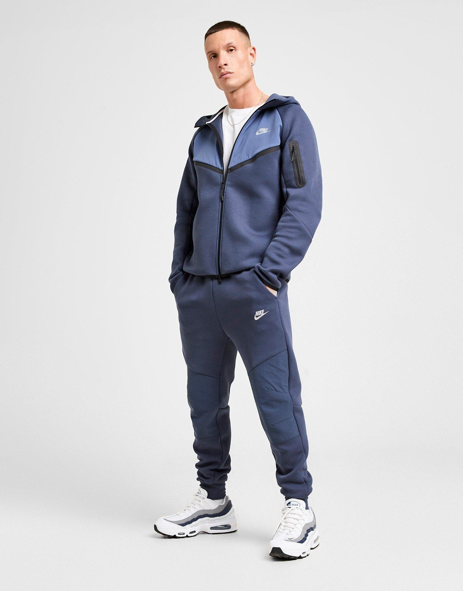 NIKE SPODNIE M NK TCH MIX JGGR IH4303-437 Niebieski