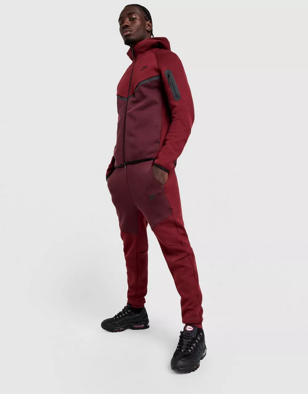 NIKE ШТАНИ M NK TCH FLC JGGR, фото 1 з 5