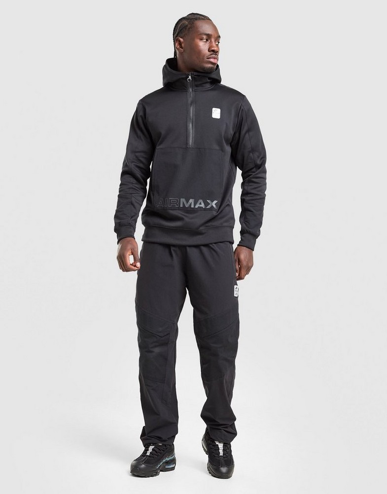Bluză pentru bărbați NIKE BLUZĂ CU GLUGĂ M NSW AIRMAX PKHZ HOODIE BB IF0396-010 Negru