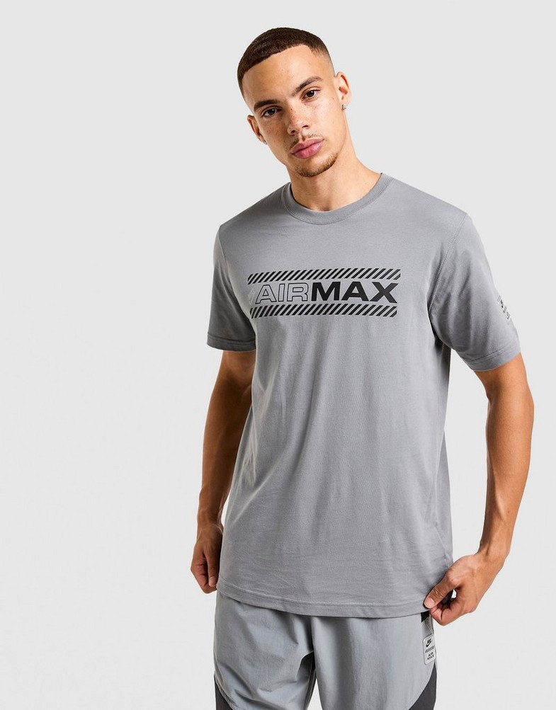 Tricou pentru bărbați NIKE TRICOU M NSW AIR MAX SS TEE IF0014-065 Gri
