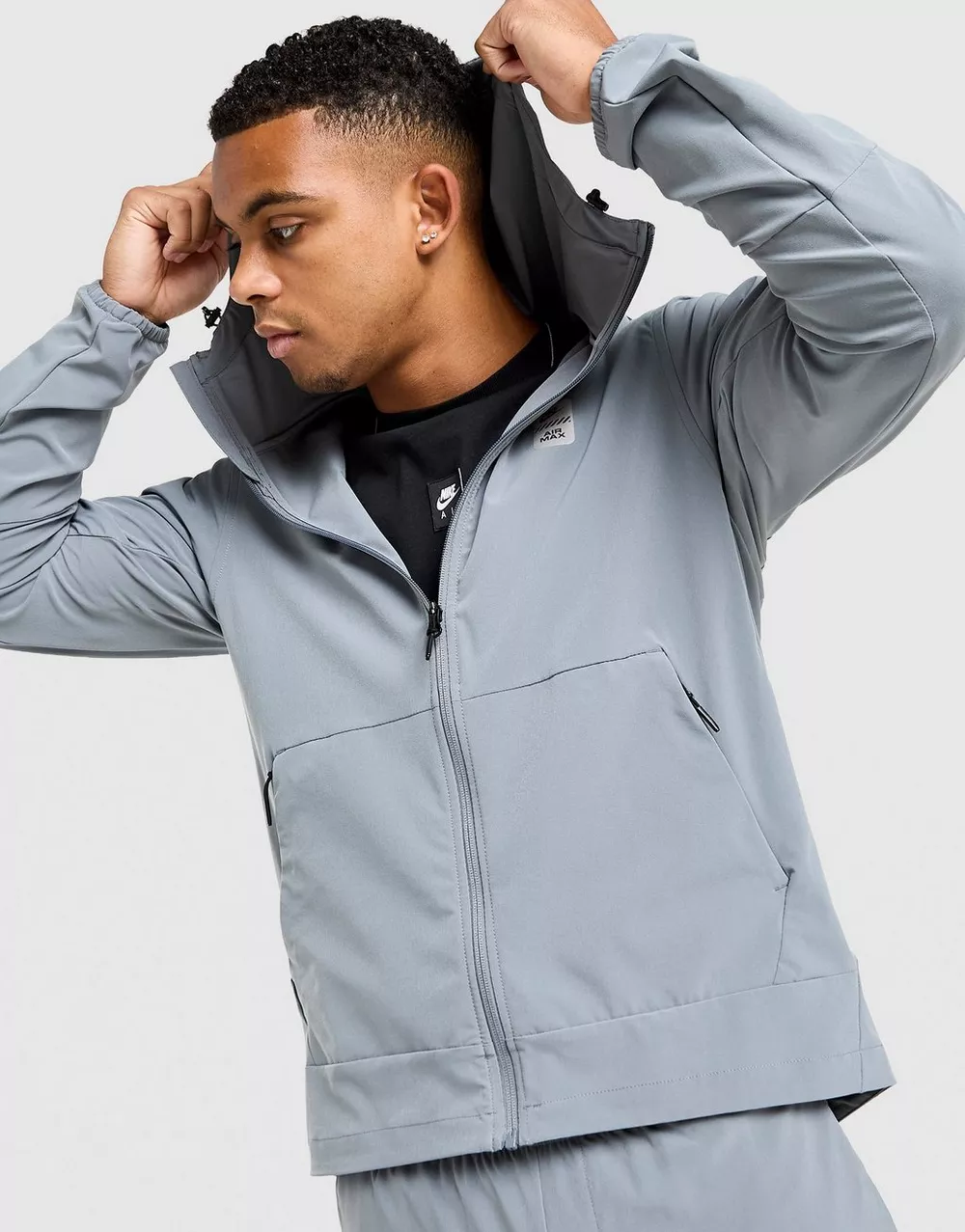 NIKE КОФТА З КАПЮШОНОМ M NSW AIR MAX TC ST WVN JKT, фото 1 з 6