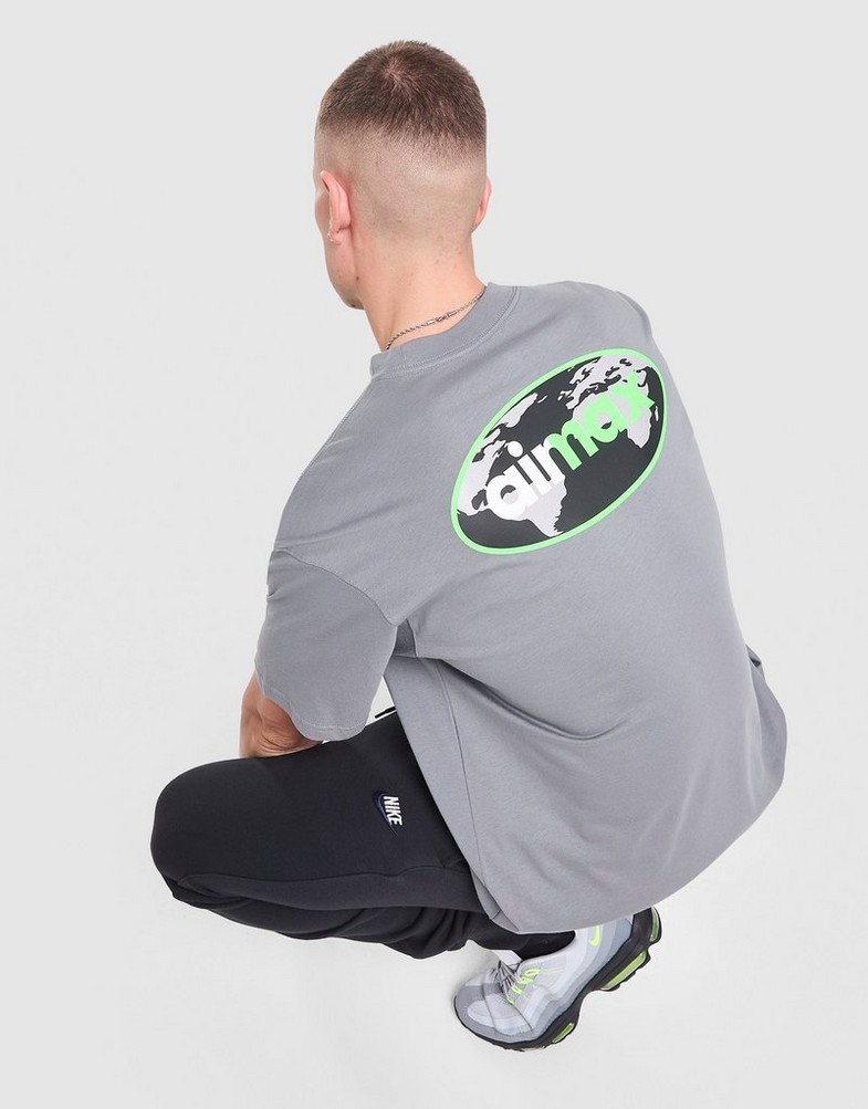 Tricou pentru bărbați NIKE TRICOU M NSW TEE M90 FW MBR CNCT HO25 HV0131-084 Gri