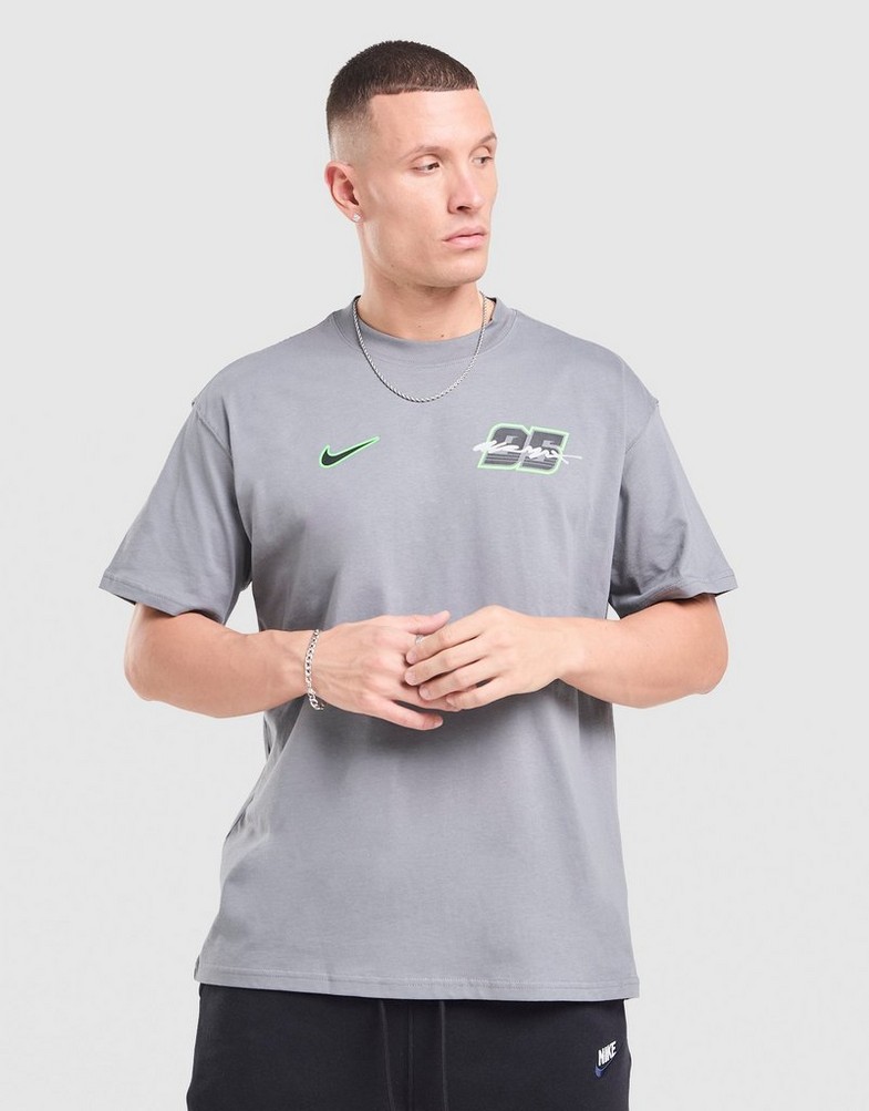 Tricou pentru bărbați NIKE TRICOU M NSW TEE M90 FW MBR CNCT HO25 HV0131-084 Gri