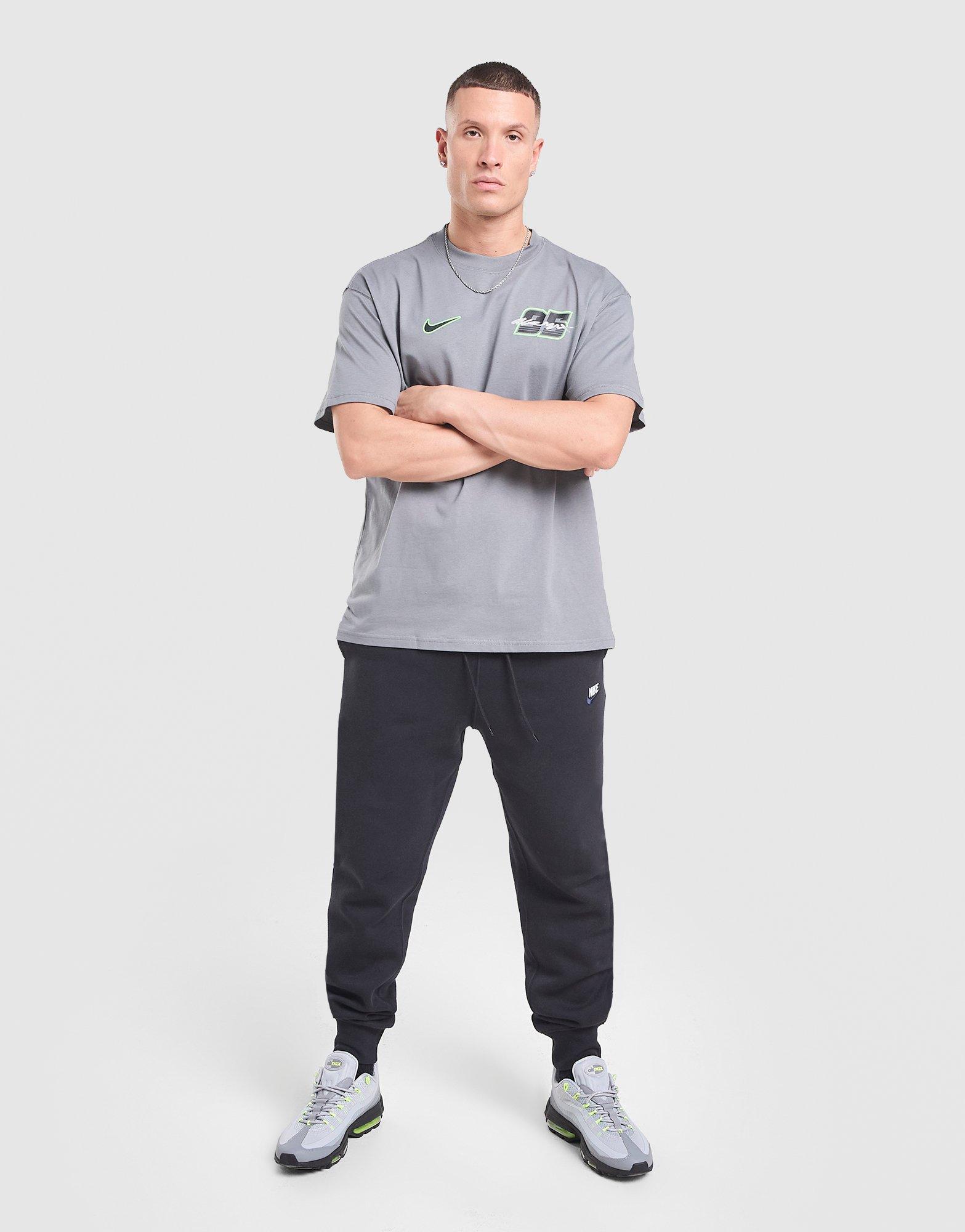 Pánske tričko NIKE TRIČKO M NSW TEE M90 FW MBR CNCT HO25 HV0131-084 Šedá