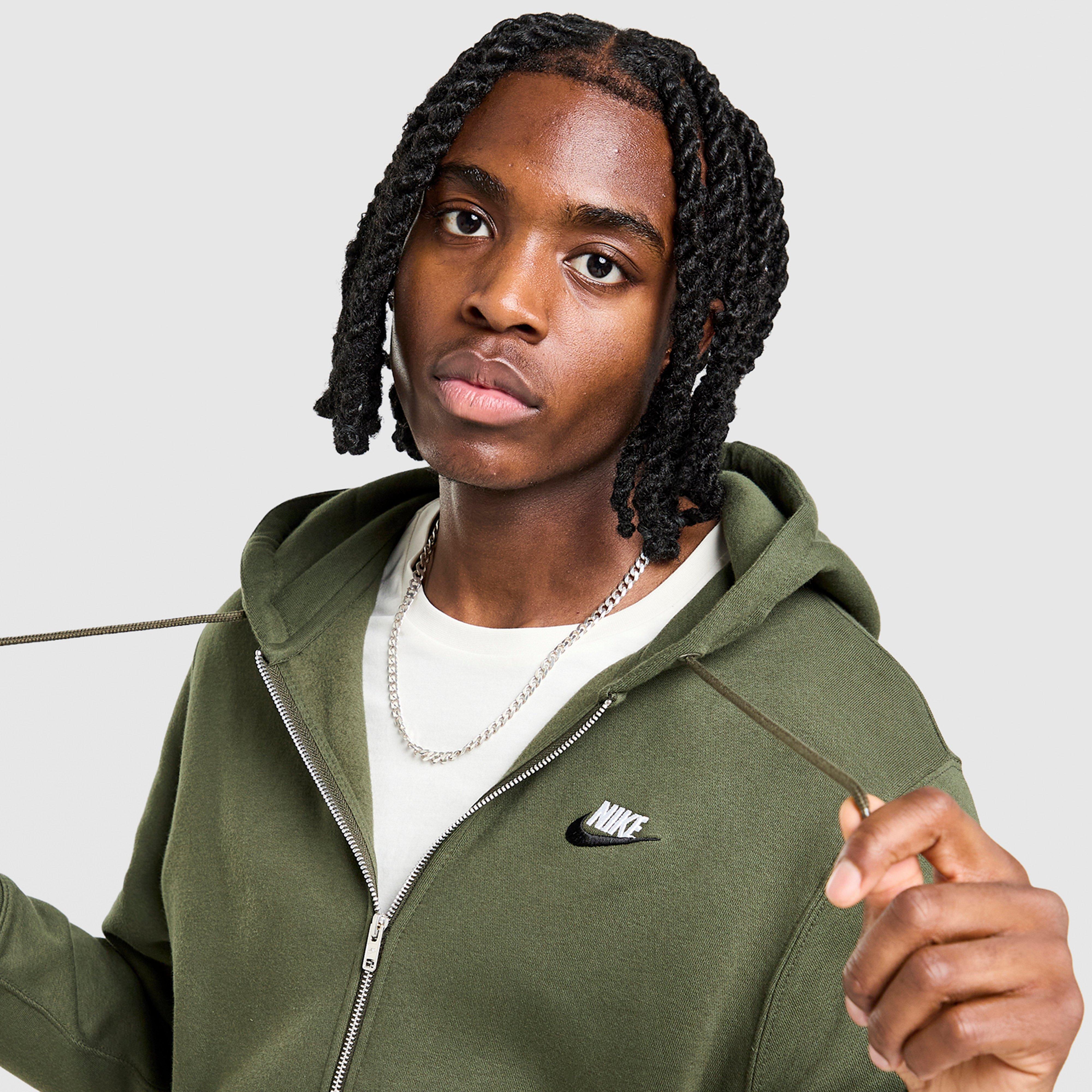 Pánska mikina NIKE MIKINA M NSW CLUB DT HOODIE FZ BB