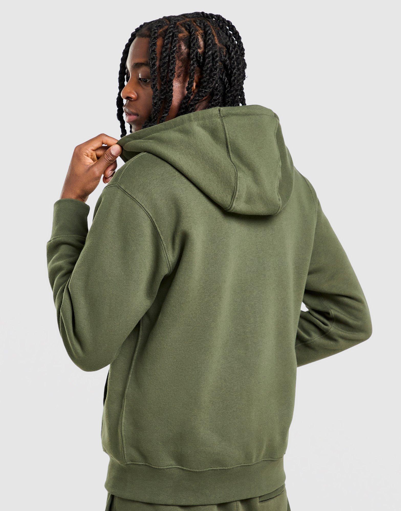 Pánska mikina NIKE MIKINA ROZEPÍNACÍ M NSW CLUB DT HOODIE FZ BB IH4297-325 Zelená