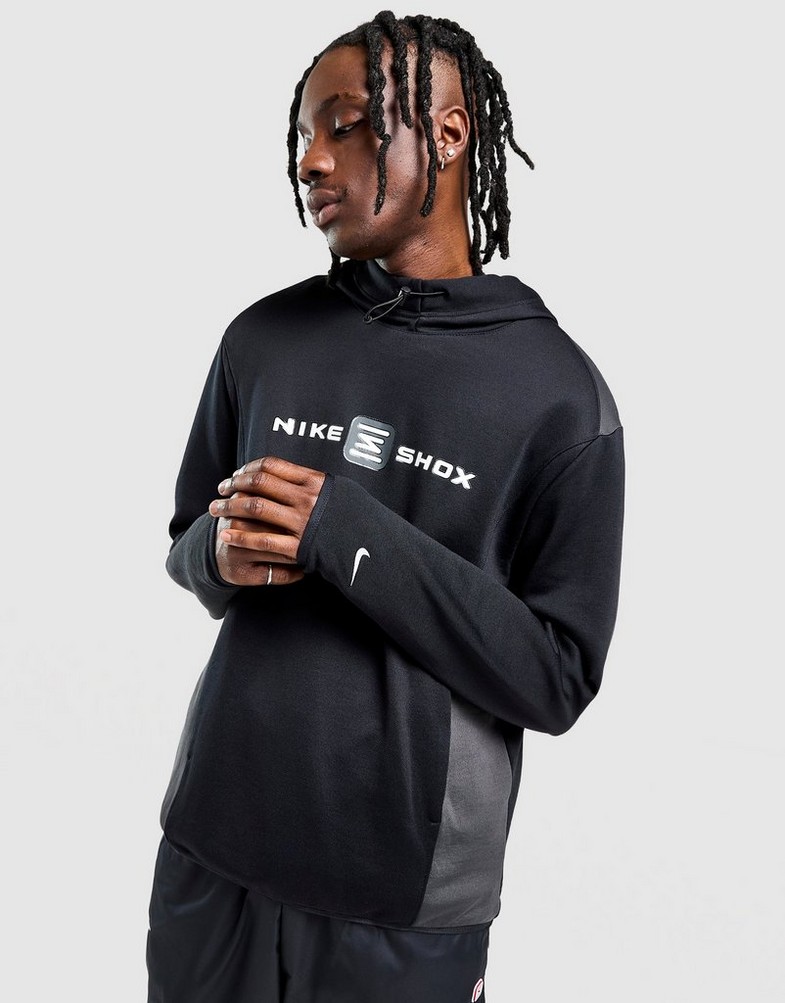 NIKE КОФТА З КАПЮШОНОМ M NSW HOODIE SHOX IH0528-010 | колір Чорний