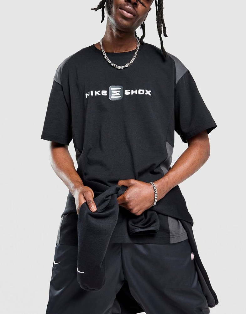 NIKE T-SHIRT M NSW SS TOP SHOX IH0526-010 | kolor Czarny ▷ Męskie