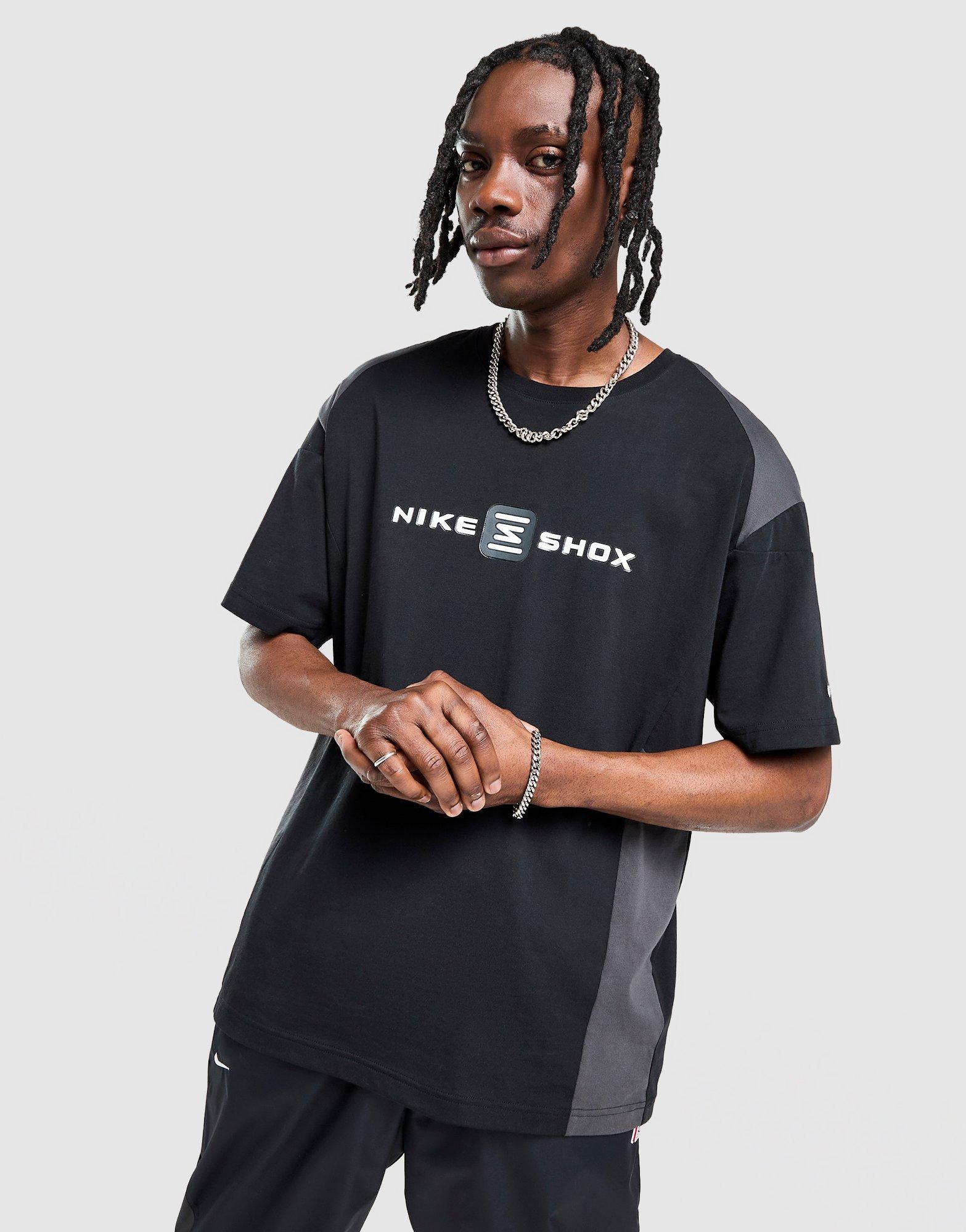 Мъжка тениска NIKE ТЕНИСКА M NSW SS ТОП SHOX IH0526-010 Черен