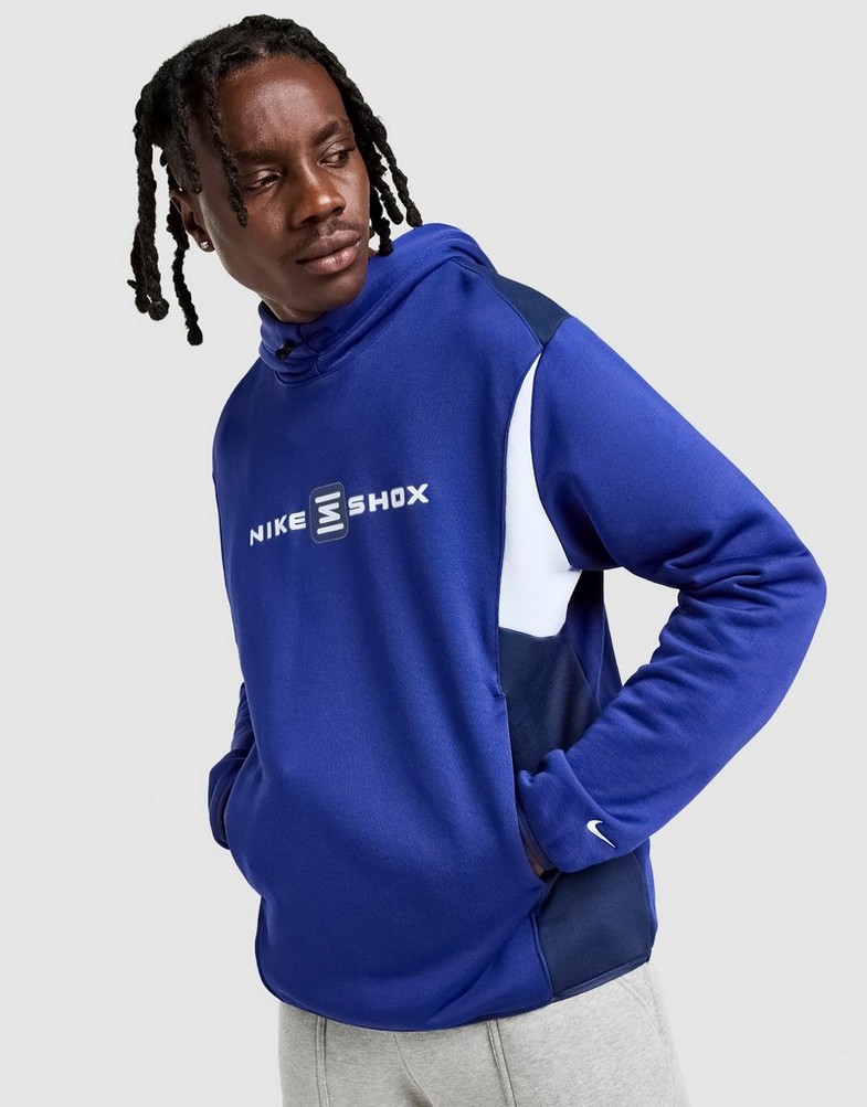 NIKE КОФТА З КАПЮШОНОМ M NSW HOODIE SHOX IH0528-410 | колір Синій