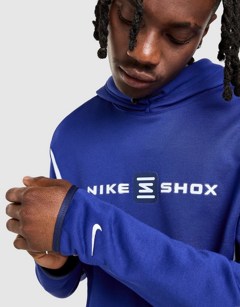 NIKE КОФТА З КАПЮШОНОМ M NSW HOODIE SHOX IH0528-410 | колір Синій
