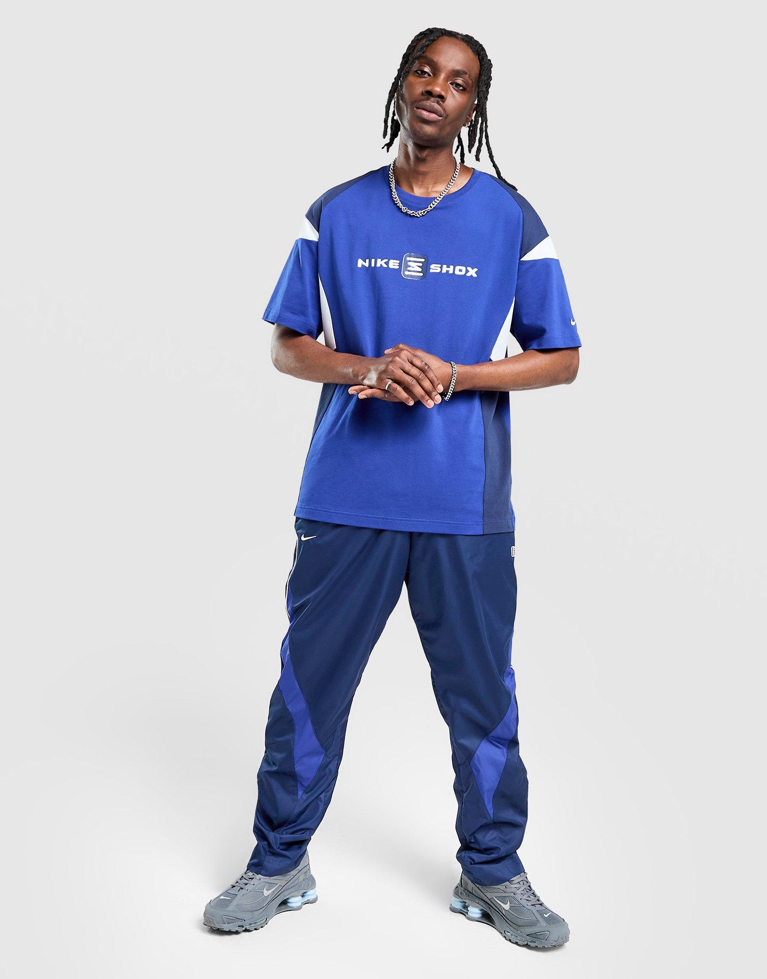 Мъжка тениска NIKE ТЕНИСКА M NSW SS ТОП SHOX IH0526-410 Син