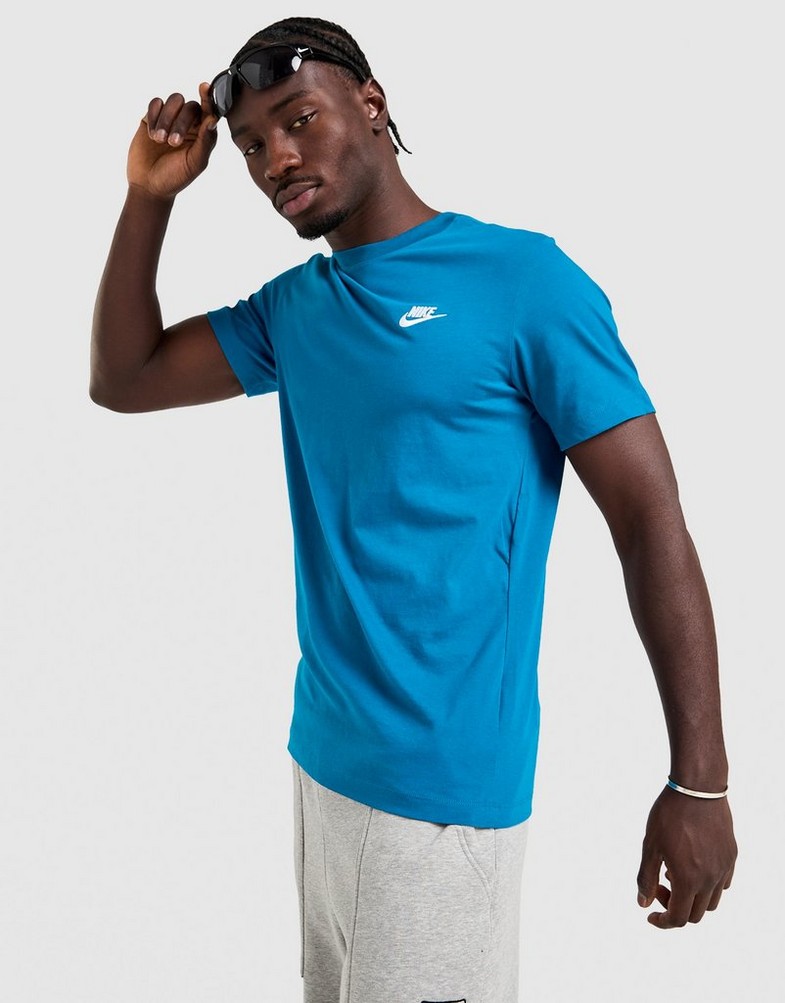 Tricou pentru bărbați NIKE TRICOU M NSW CLUB TEE AR4997-301 Albastru