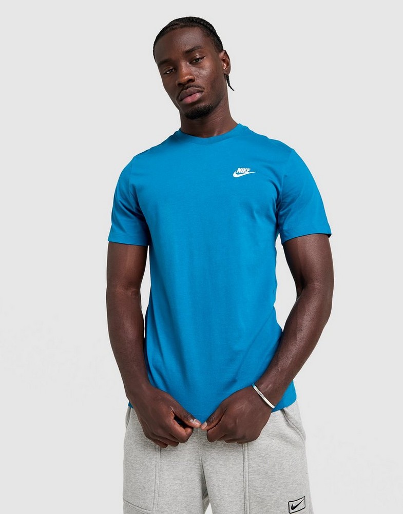 Tricou pentru bărbați NIKE TRICOU M NSW CLUB TEE AR4997-301 Albastru