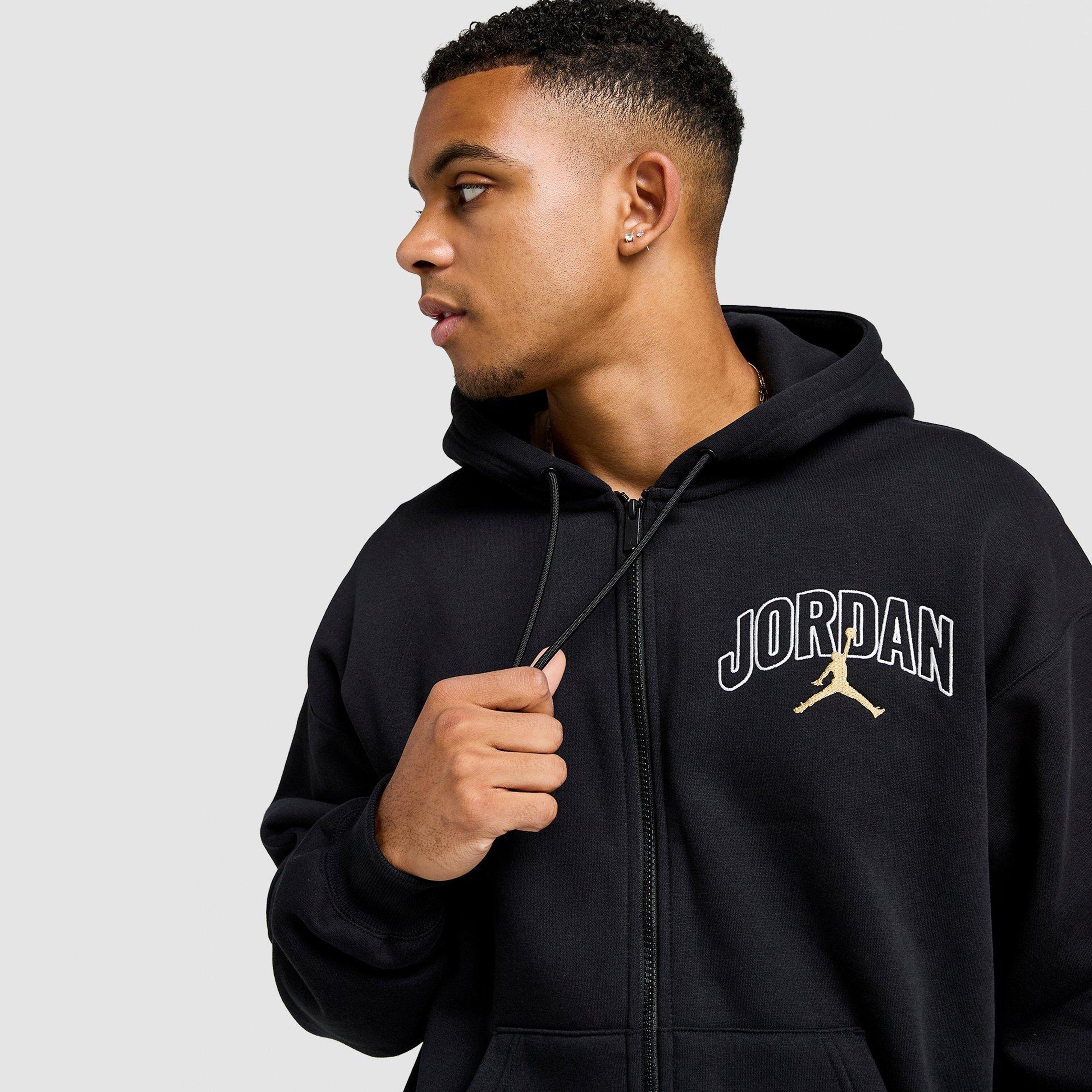 Férfi pulóverek JORDAN PULÓVER CIPZÁRAS KAPUCNIS M J BRK OV GFXFZ