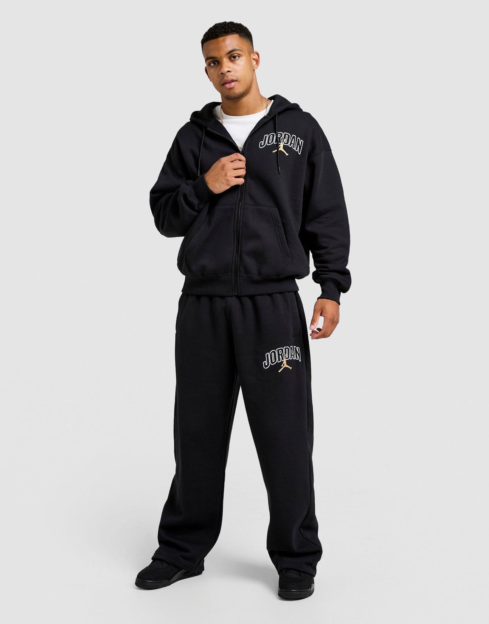 Чоловічі кофти JORDAN КОФТА НА БЛИСКАВЦІ З   КАПЮШОНОМ M J BRK OV GFXFZ IB7908-011 Чорний