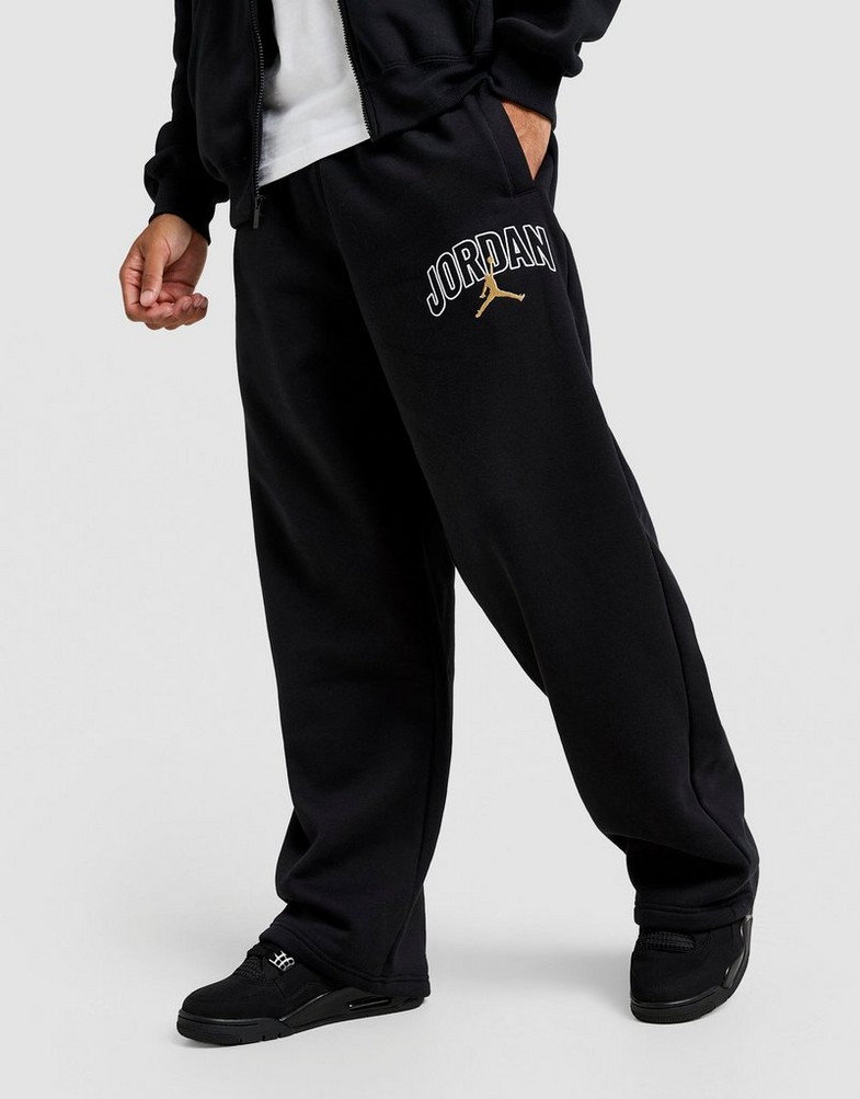 Pantaloni pentru bărbați JORDAN PANTALONI  M J BRK OVS GFX IB7243-011 Negru