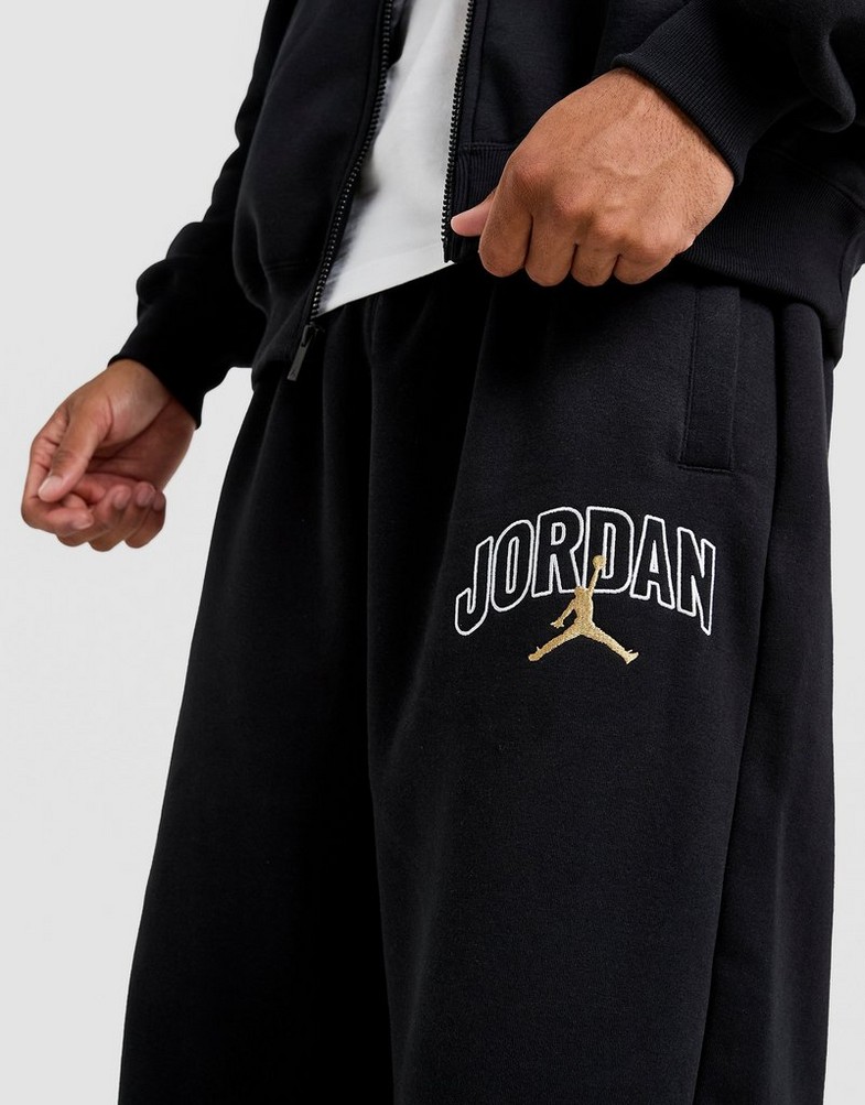 Pantaloni pentru bărbați JORDAN PANTALONI  M J BRK OVS GFX IB7243-011 Negru