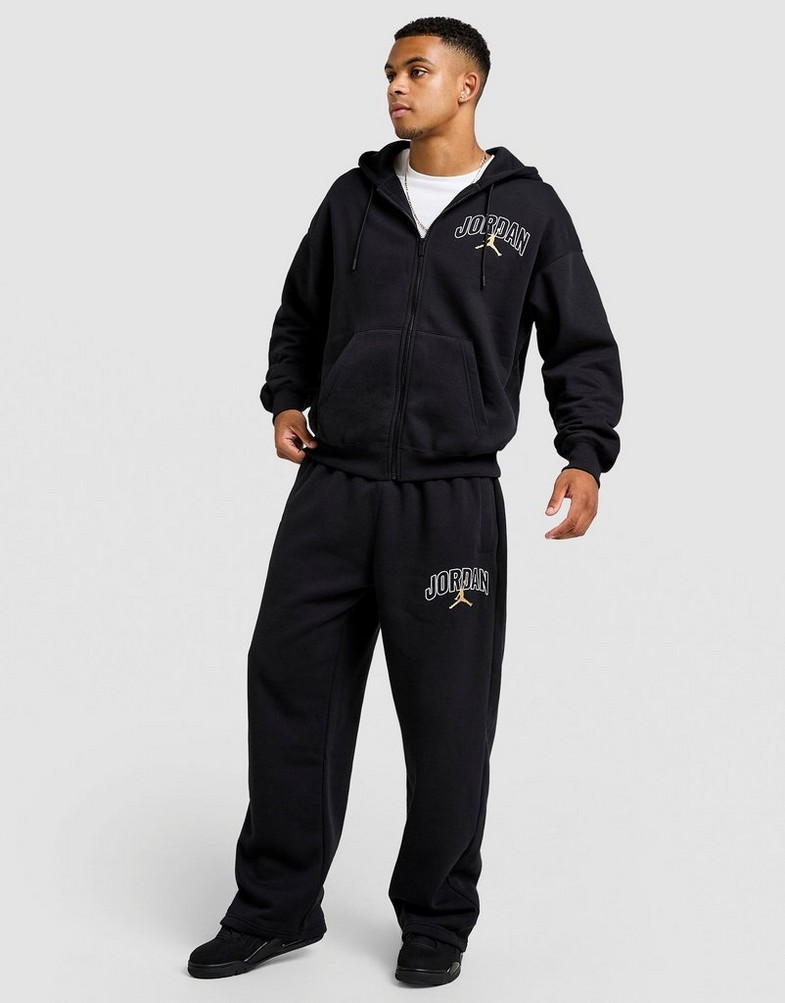 Pantaloni pentru bărbați JORDAN PANTALONI  M J BRK OVS GFX IB7243-011 Negru