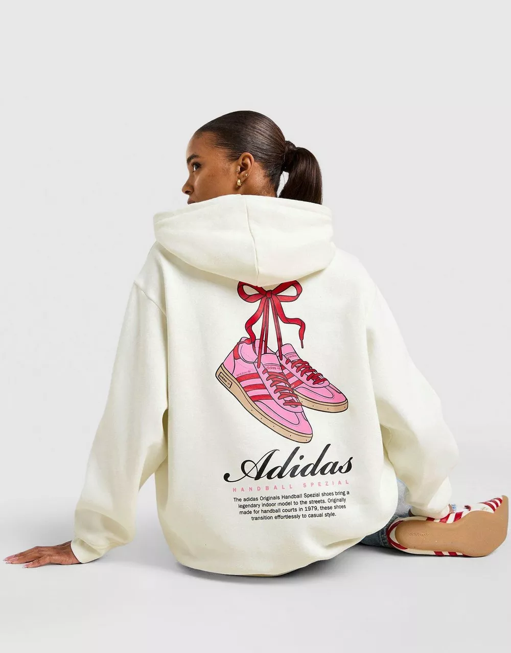 ADIDAS КОФТА З КАПЮШОНОМ FTW BOW OS HOOD, фото 1 з 5