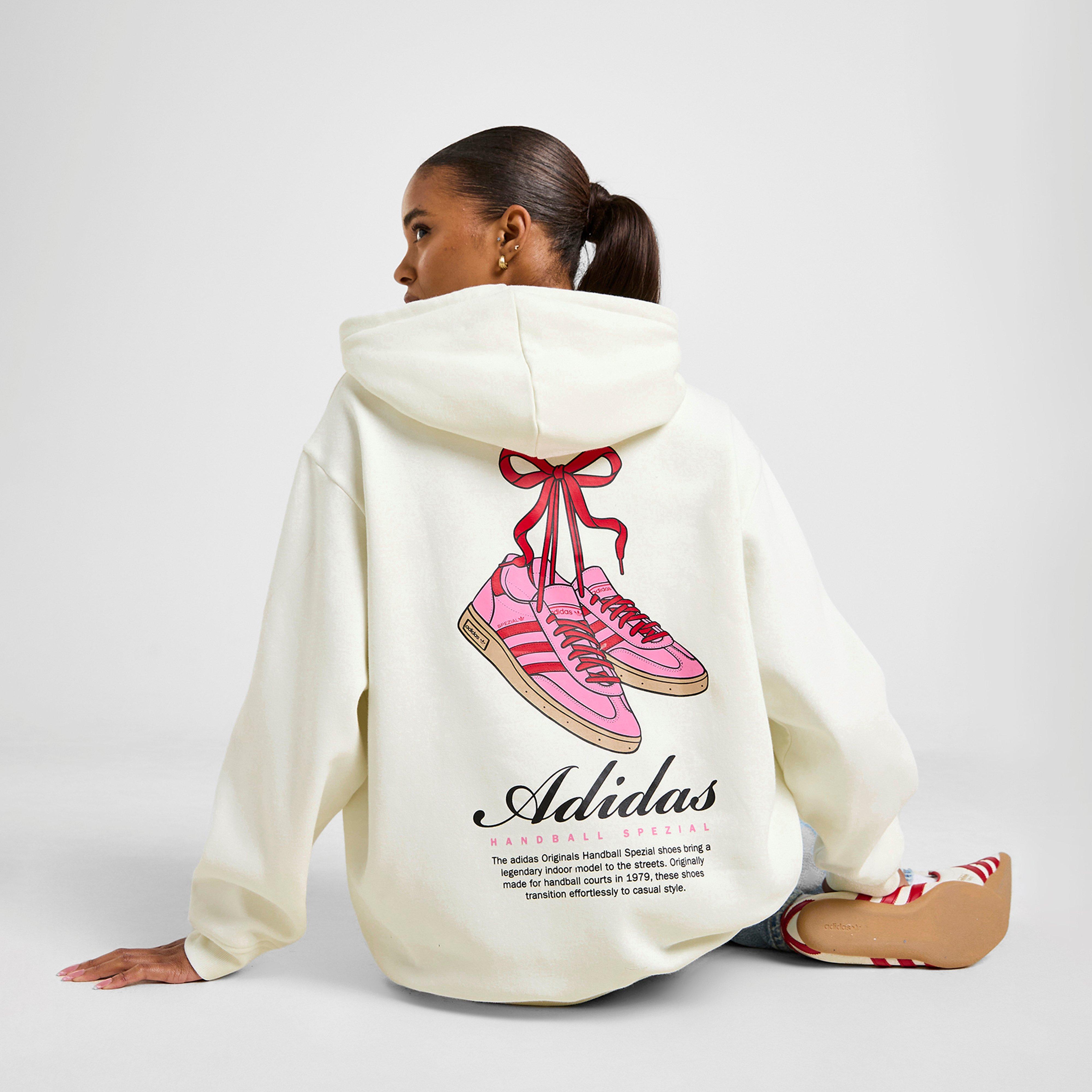 Bluză pentru femei ADIDAS BLUZĂ CU GLUGĂ FTW BOW OS HOOD