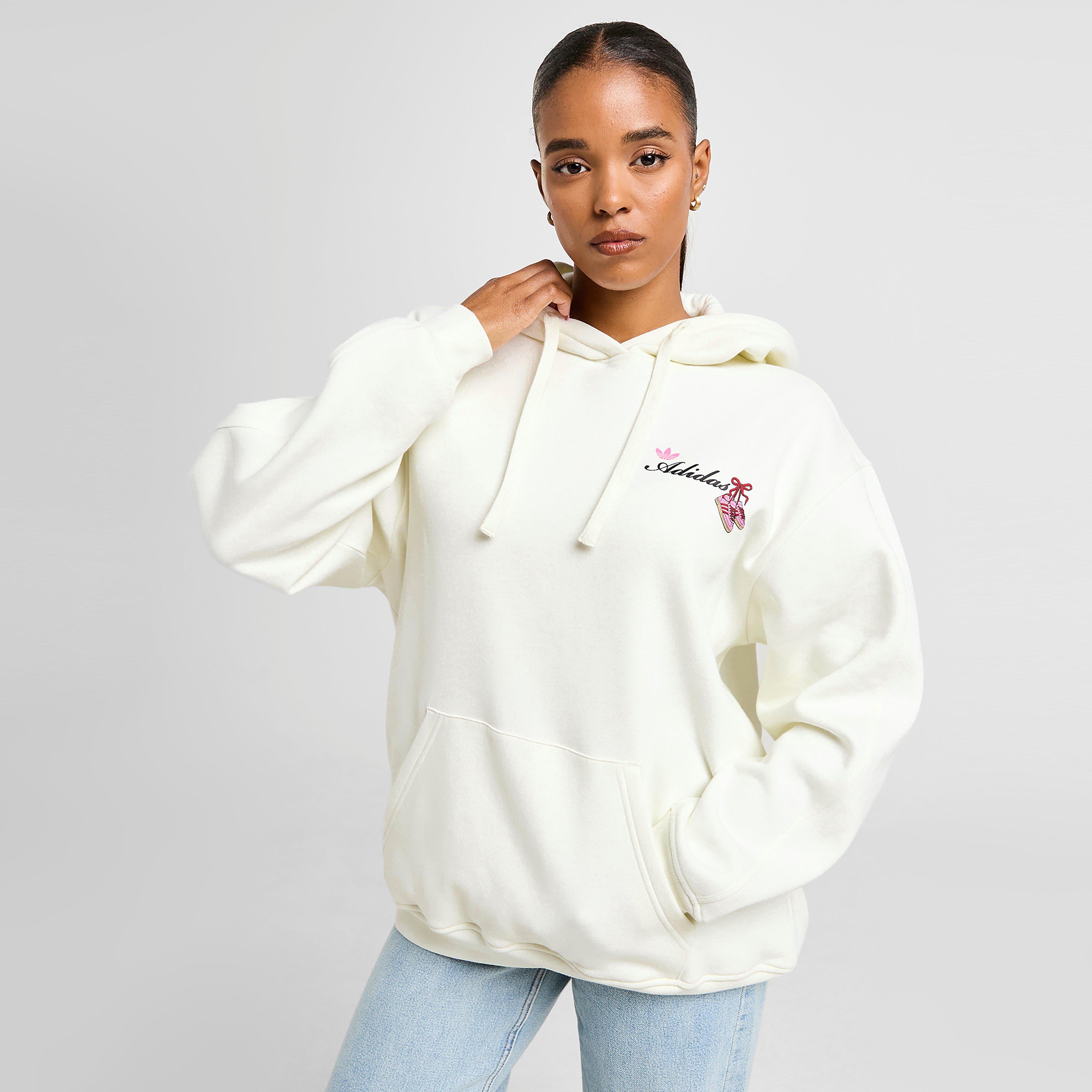 Bluză pentru femei ADIDAS BLUZĂ CU GLUGĂ FTW BOW OS HOOD