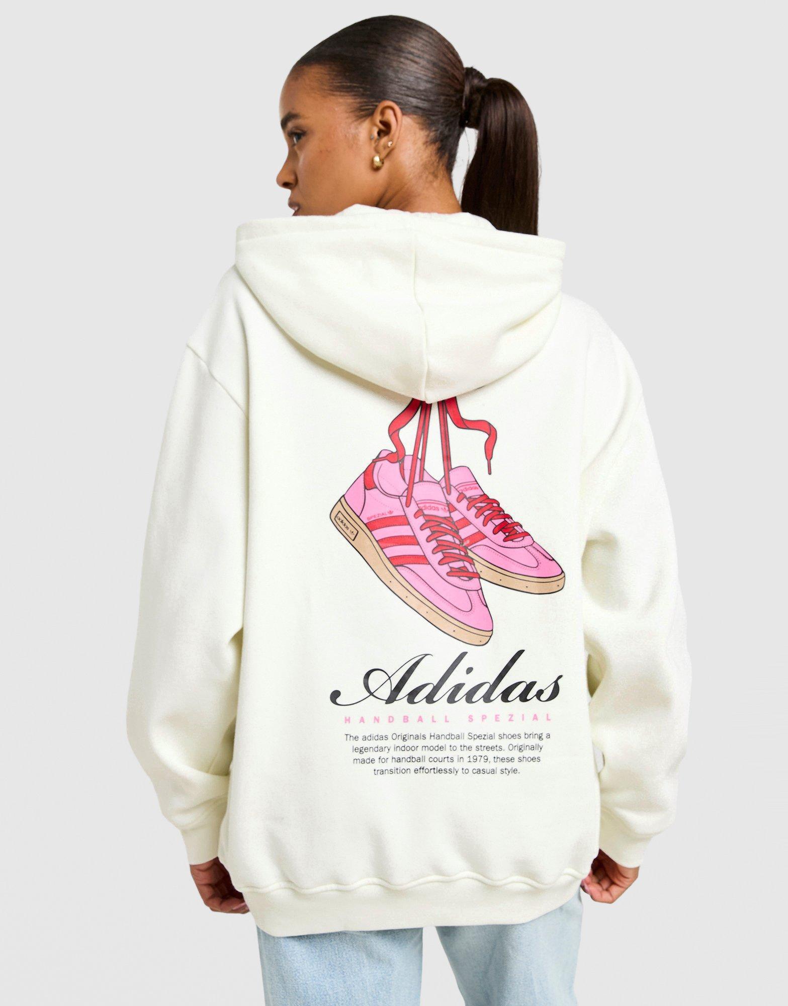 Жіночі кофти ADIDAS КОФТА З КАПЮШОНОМ FTW BOW OS HOOD KS5440 Білий