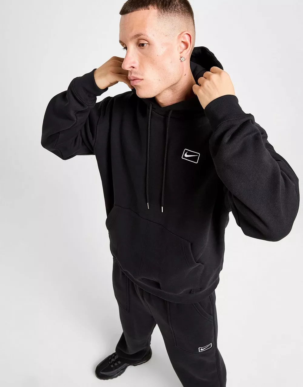 NIKE КОФТА З КАПЮШОНОМ FLC WORKER HD, фото 1 з 5