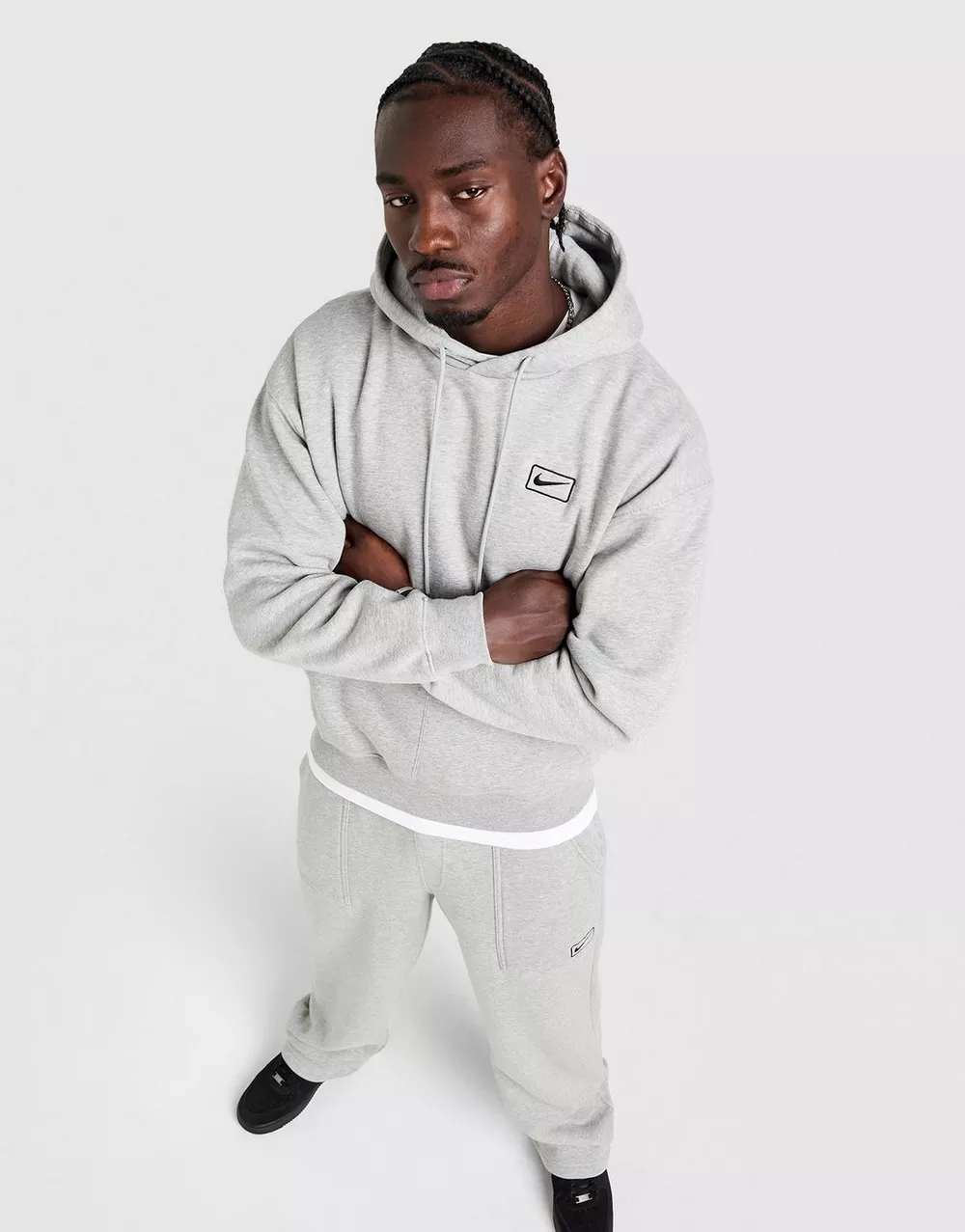 NIKE КОФТА З КАПЮШОНОМ FLC WORKER HD, фото 1 з 5