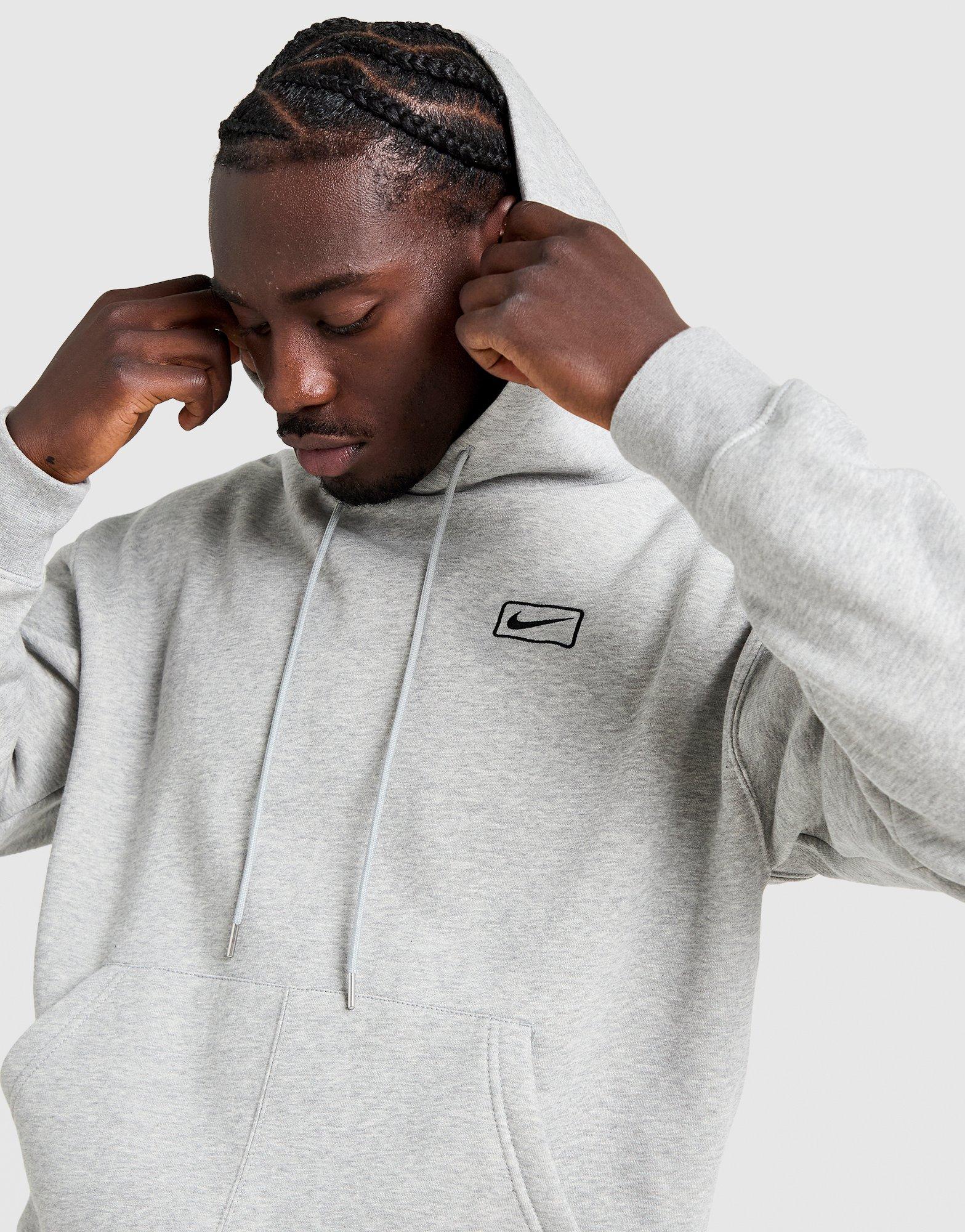 Чоловічі кофти NIKE КОФТА З КАПЮШОНОМ FLC WORKER HD IQ2769-063 Сірий