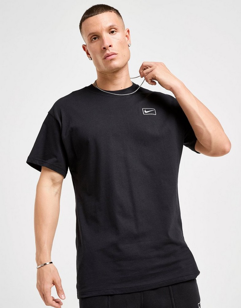 Tricou pentru bărbați NIKE TRICOU HELIER M SS MAX90 IQ2766-010 Negru