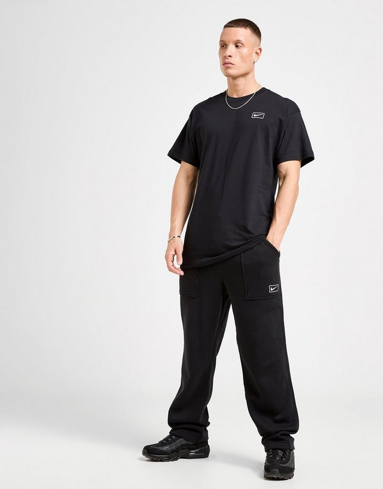Tricou pentru bărbați NIKE TRICOU HELIER M SS MAX90 IQ2766-010 Negru
