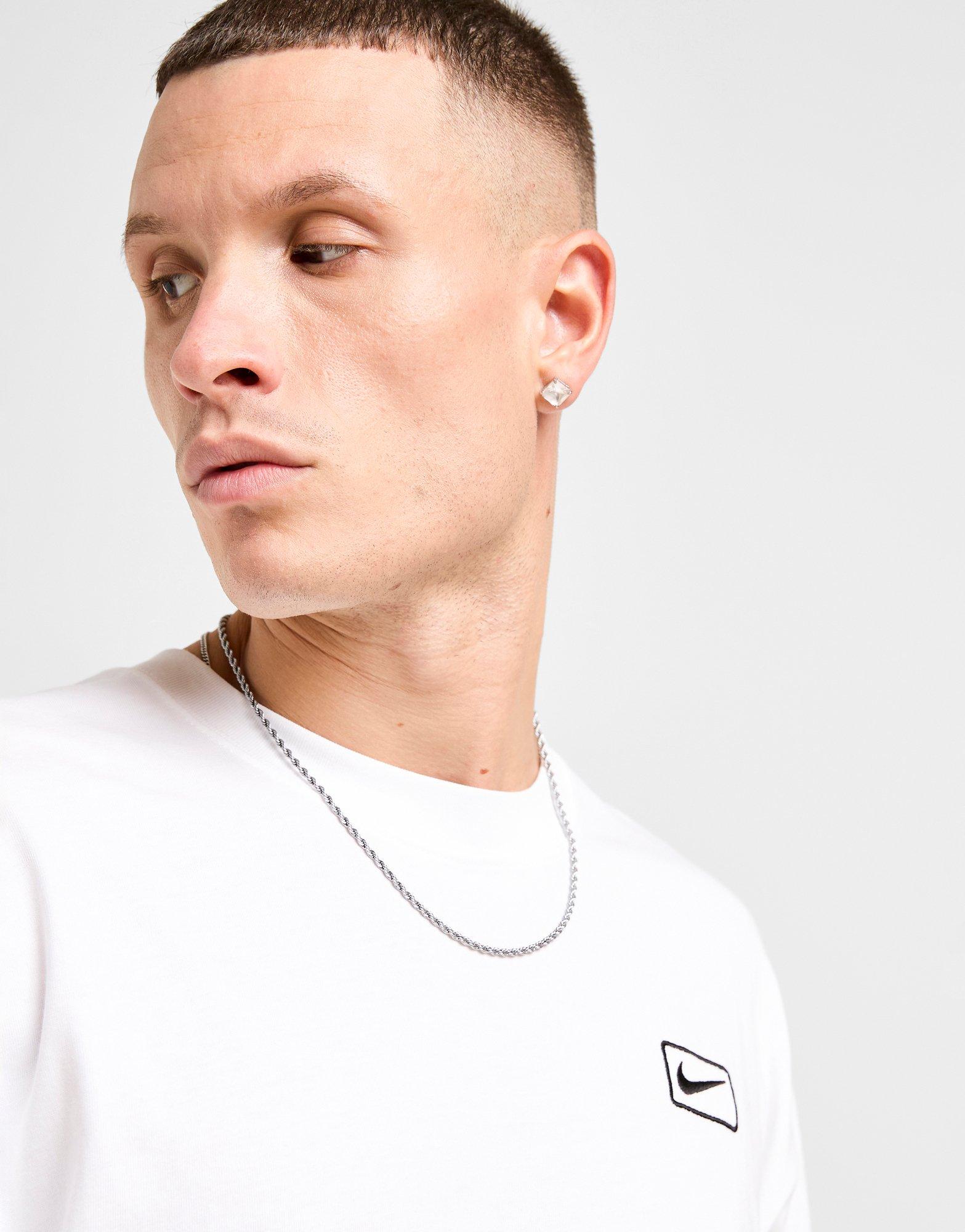 Pánske tričko NIKE TRIČKO HELIER M SS MAX90 IQ2766-100 Biela