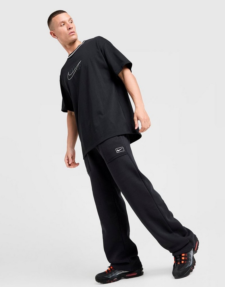 Pantaloni pentru bărbați NIKE PANTALONI  FLC WORKER JOGGER IQ2768-010 Negru