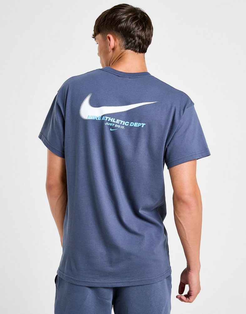 Vyriški marškiniai NIKE MARŠKINĖLIAI HELIER M SS MAX90 IQ2763-437 Mėlyna