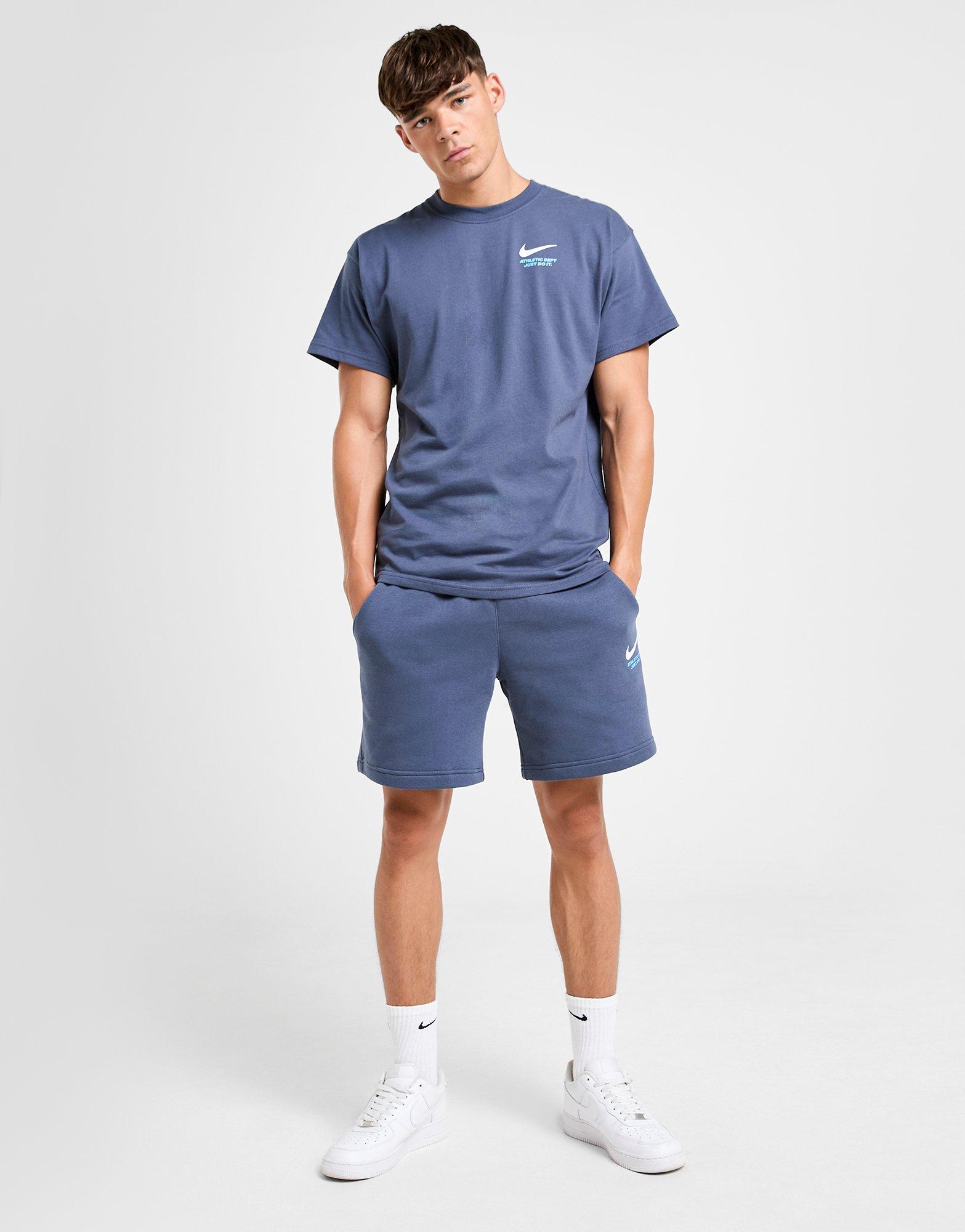 Pánske tričko NIKE TRIČKO HELIER M SS MAX90 IQ2763-437 Modrá