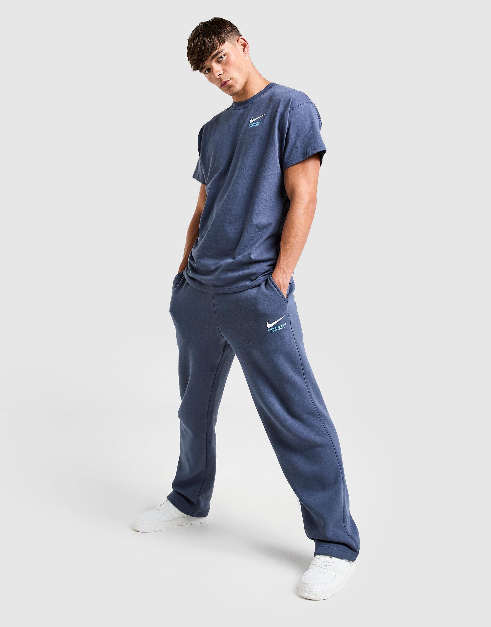 NIKE SPODNIE M NK CLUB BB FLC BOTTOM SILHO IQ2759-437 Granatowy