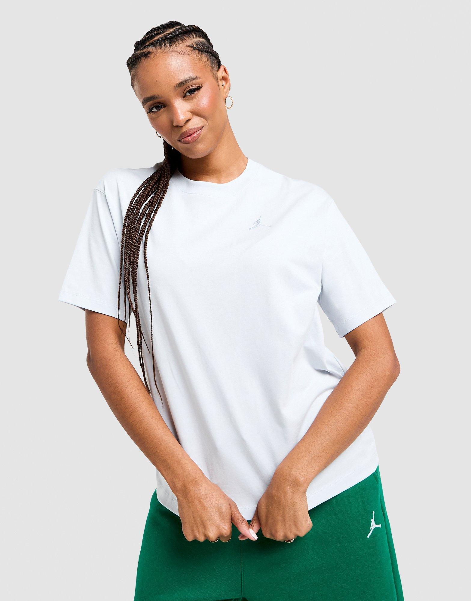 Koszulka, t-shirt damski JORDAN T-SHIRT W J BRK ESS SS GF TEE 23 FN4500-043 Szary