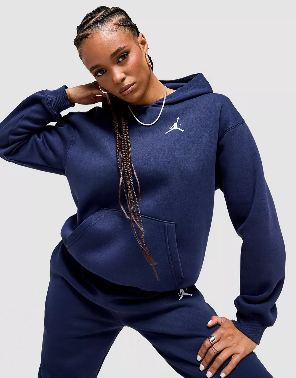 JORDAN КОФТА З КАПЮШОНОМ W J JUMPMAN FLC PO, фото 1 з 5