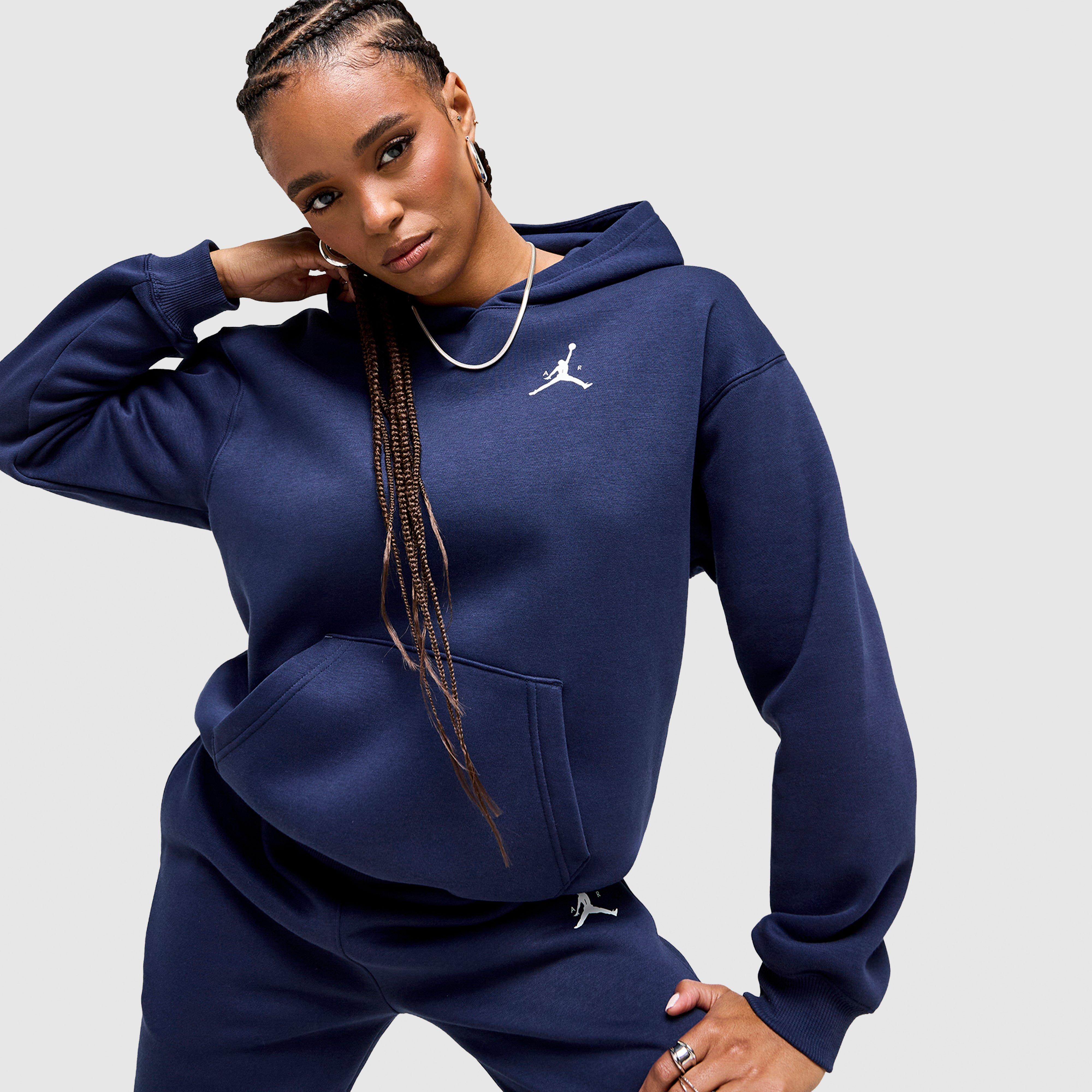 Bluză pentru femei JORDAN BLUZĂ CU GLUGĂ W J JUMPMAN FLC PO