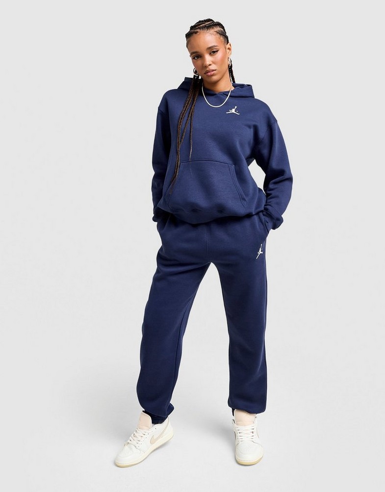 Bluză pentru femei JORDAN BLUZĂ CU GLUGĂ W J JUMPMAN FLC PO IM9807-410 Bleumarin