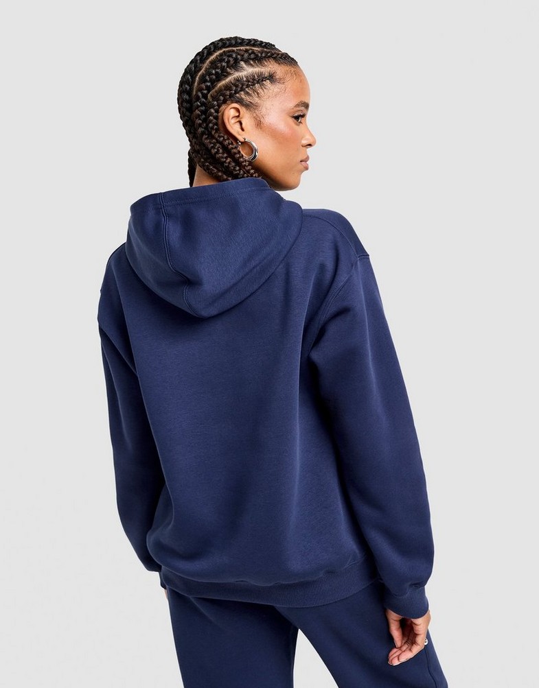Bluză pentru femei JORDAN BLUZĂ CU GLUGĂ W J JUMPMAN FLC PO IM9807-410 Bleumarin